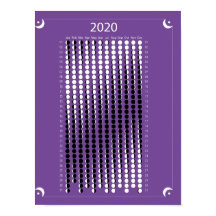 2020 Moon Calendar - Purple