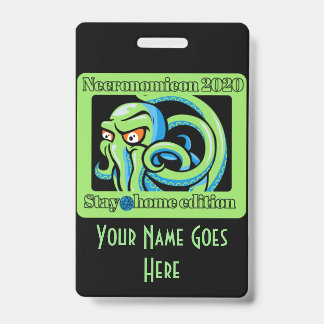 2020 Necro at Home / Necro Glyph on Back Badge
