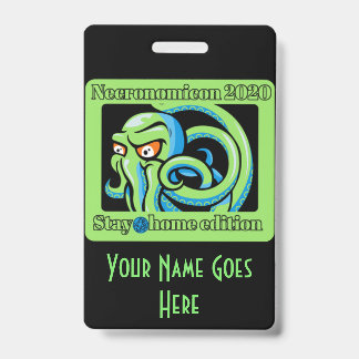 2020 Necro at Home / Stone Hill on Back Badge
