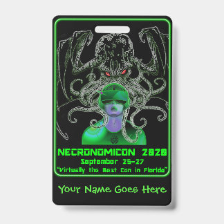 2020 Necro VR Badge / Necro Glyph on Back
