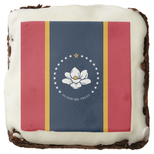 2020 New Mississippi In God We Trust State Flag Brownie
