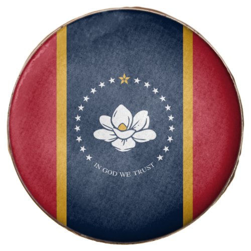 2020 New Mississippi In God We Trust State Flag Chocolate Covered Oreo