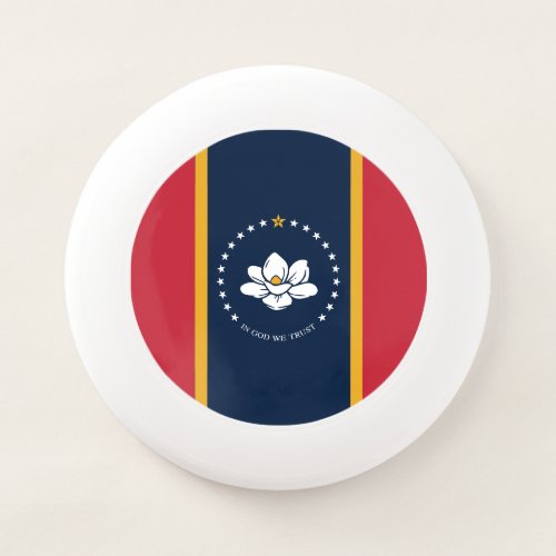 2020 New Mississippi In God We Trust State Flag Wham_O Frisbee