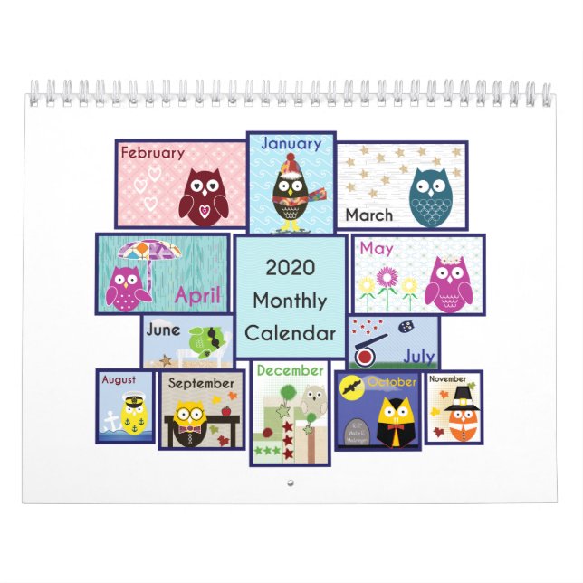 2020 Owl Calendar (Cover)