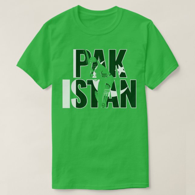 2020 Pakistan Cricket  Kit Jersey Gift Pakistani F T-Shirt (Design Front)