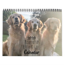 2020 ParkerPup & Friends Golden Retriever Calendar 2020 ParkerPup & Friends Golden Retriever Calendar