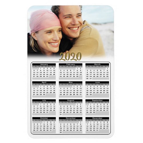 2020 Photo Calendar Magnet