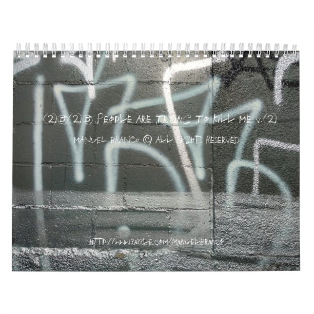2020 Photographic Art Calendar by Manuel Branco (Cover)