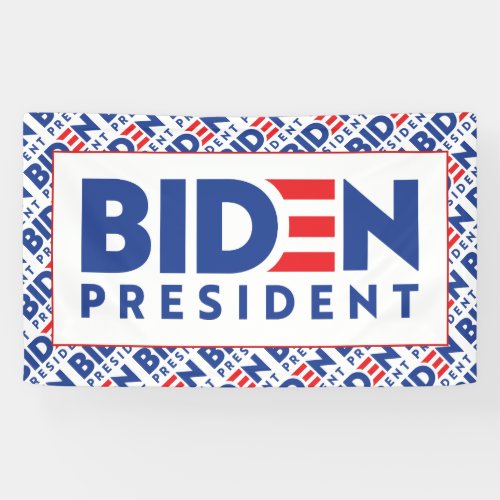 2020 Presidential Campaign Logo Joe Biden Banner