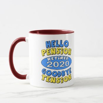 2020 Retirement Mug by retirementgifts at Zazzle