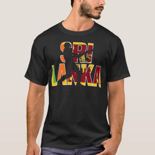 2020 Sri Lanka Cricket  Kit Jersey Gift Lankan Fan T_Shirt