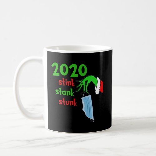 2020 Stink Stank Stunk Mask Funny Novelty Christma Coffee Mug