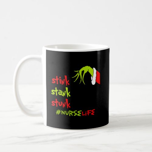 2020 Stink Stank Stunk Nurse Life Christmas 2020 Coffee Mug