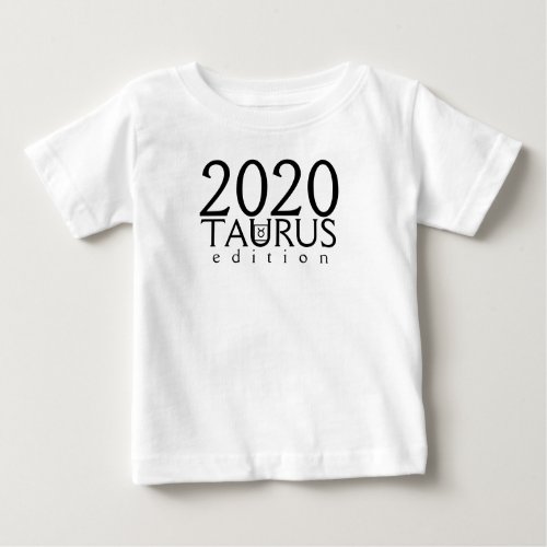 2020 Taurus edition with symbol Baby T_Shirt