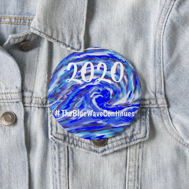 2020 - the Blue Wave continues Button (In Situ)