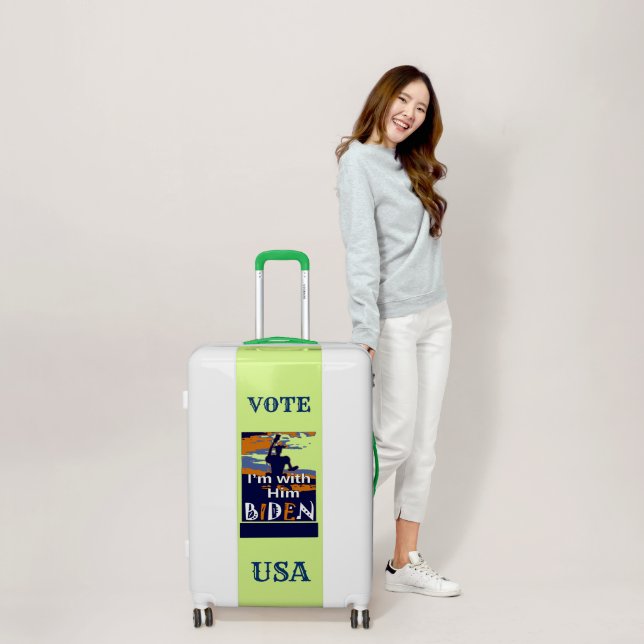 2020 USA Vote Joe Biden Presidential Elections Luggage (Scale)