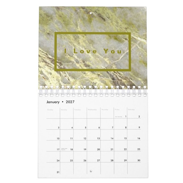 2020 Vision Calendar (Jan 2027)