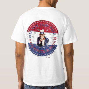2020 Vote For The Red, White and Blue Uncle Sam T-Shirt