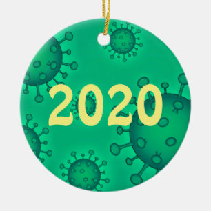 2020 What a Year Ceramic Ornament