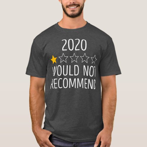 2020 Would Not Recommend 1 T_Shirt