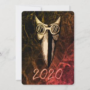 2020 - Year of the face mask, Plague Doctor mask