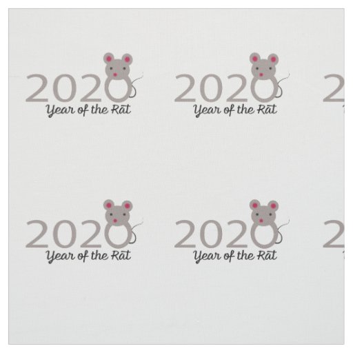 2020 Year of the Rat Fabric