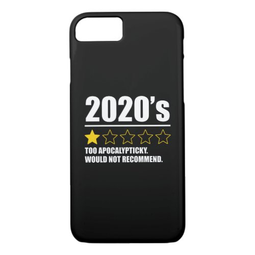 2020s _ Too Apocalypticky Would Not Recommend iPhone 87 Case