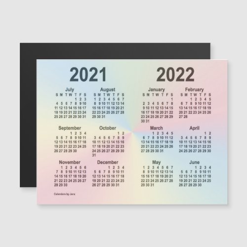 2021_2022 School Year Calendar by Janz Rainbow