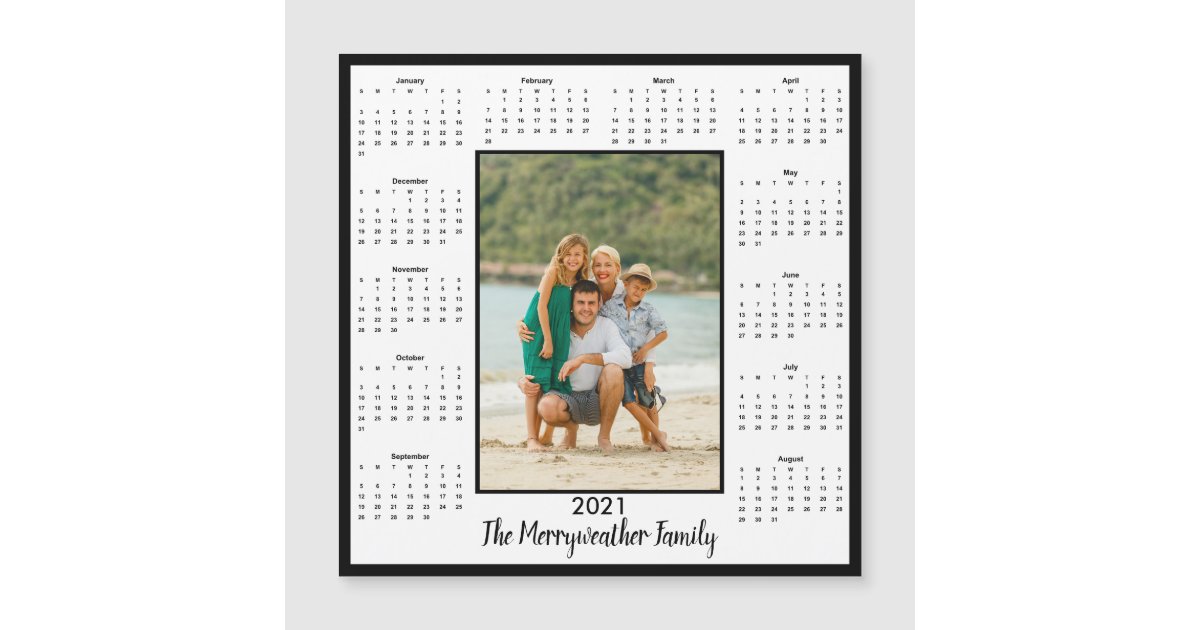 2021 Add Your Photo Calendar