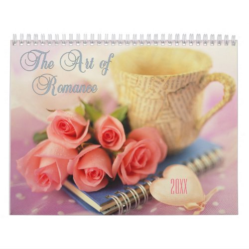 2021 Art of Romance Floral Calendar