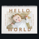 2021 Baby Calendar Multi Photo<br><div class="desc">this calendar are perfect for your kids or also as a gift. keep your beautiful memory picture of your kids in this calendar.</div>