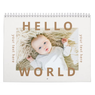 2021 Baby Calendar Multi Photo