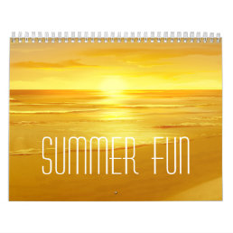 2021 Beach Summer Fun Calendar