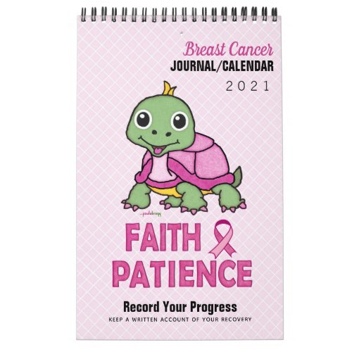 2021 Breast Cancer Recovery Quotes Notes Journal Calendar