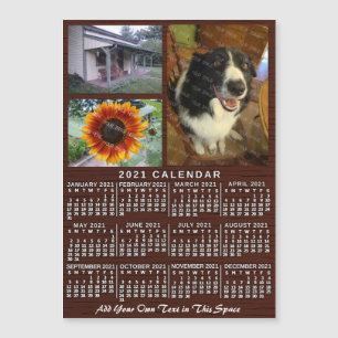 2021 Calendar (See Description for New Version)