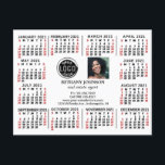 2021 Calendar (See Description for New Version)  Postcard<br><div class="desc">ARE YOU LOOKING FOR THE 2025 VERSION OF THIS CALENDAR? | Find all our 2025 calendars in the FancyCelebration store here➔  https://www.zazzle.com/store/fancycelebration/products?ps=128&cg=196920781224604082  ➔ You can also find all our calendars in the collection here: https://www.zazzle.com/collections/119258460294242876</div>