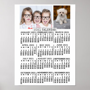 2021 Calendar (See Description for New Version)  Poster