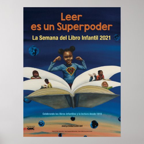 2021 Childrens Book Week Poster Spanish