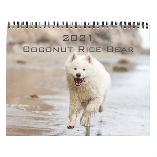 2021 Coconut Rice Bear Calendar