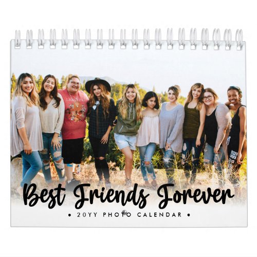2021 Custom Photo Calendar Best Friends Forever