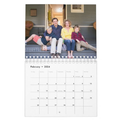 2021 Custom Photo Calendar Simple Create Your Own | Zazzle