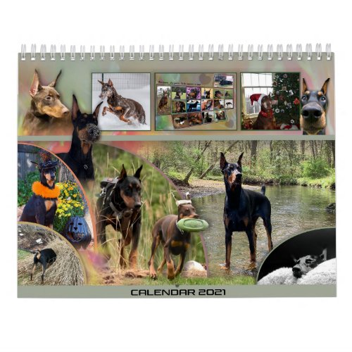 2021 Dobermantalk Calendar