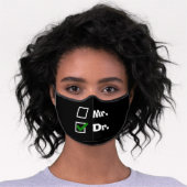 2021 Doctorate graduate modern face mask (Worn)