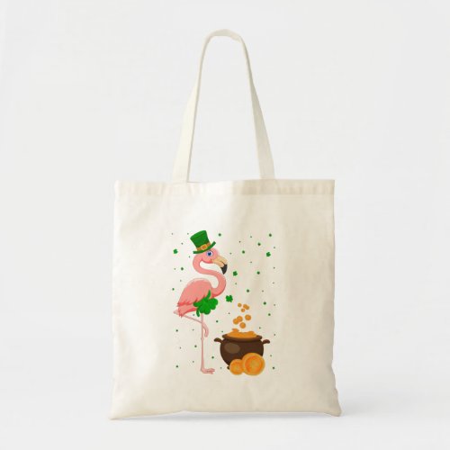 2021 Easter Flamingo Bunny Ear Wearing Face Mask F Tote Bag