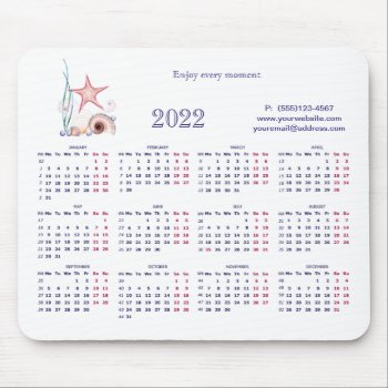 2021 Enjoy Every Moment Mouse Pad by Stangrit at Zazzle