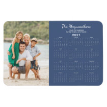 2021 Family Photo Yearly Calendar Magnet 2021 Family Photo Yearly Calendar Magnet