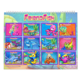 2021 FriendFish calendar