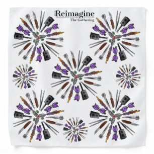 2021 Gathering T-shirt Design Bandanna