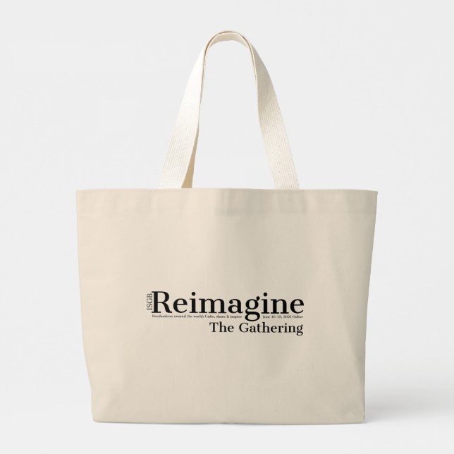 2021 Gathering T-shirt Design on Tote Bag (Back)