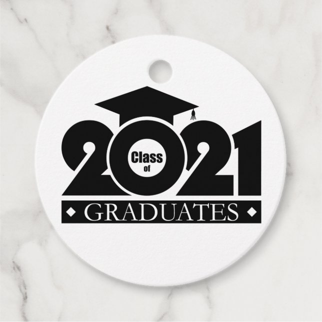 2021 Graduation Favor Tags (Front)